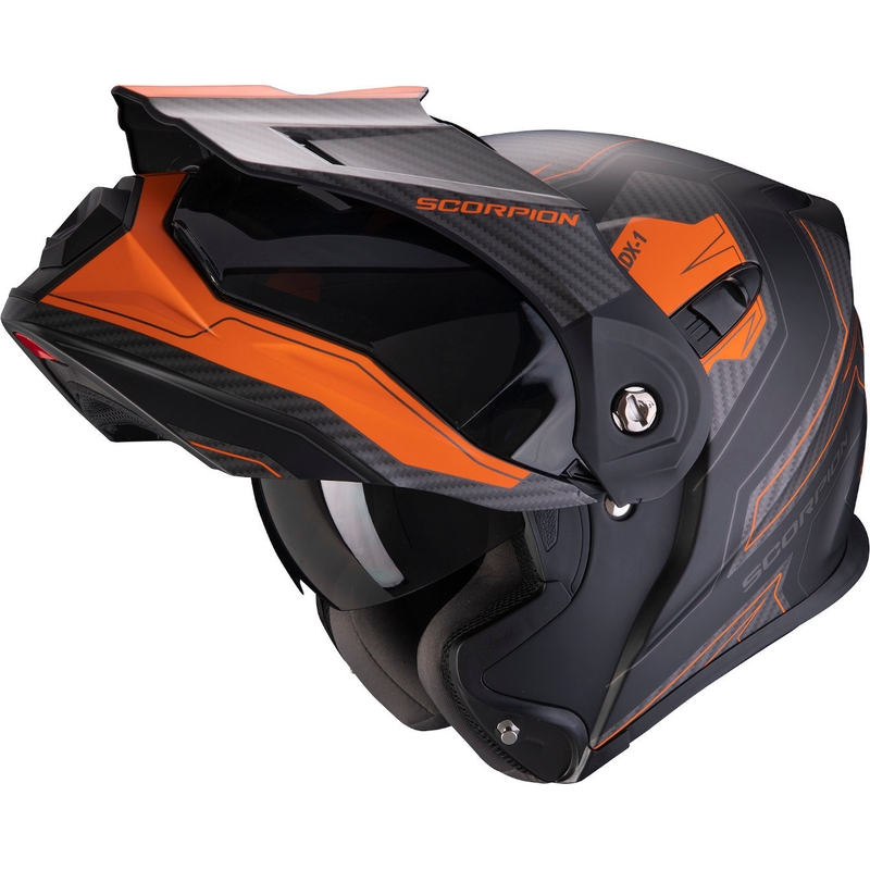 Cască de enduro Scorpion ADX-1 Tucson negru-portocaliu lichidare