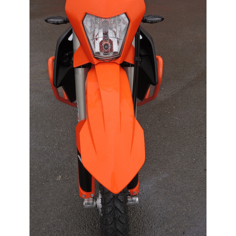 Engine guards RDMOTO portocaliu upper + lower