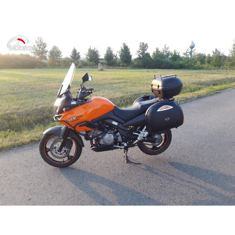 Engine guards RDMOTO matt black pentru KAWASAKI KLV 1000 2004-2006