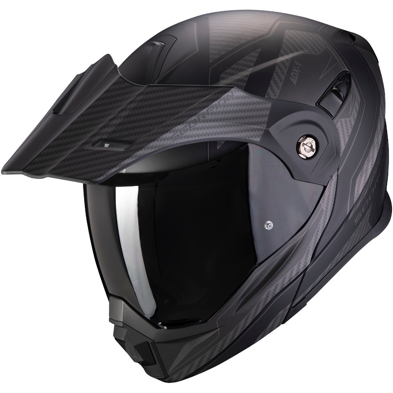 Flip-up casca enduro Scorpion ADX-1 Tucson negru lichidare