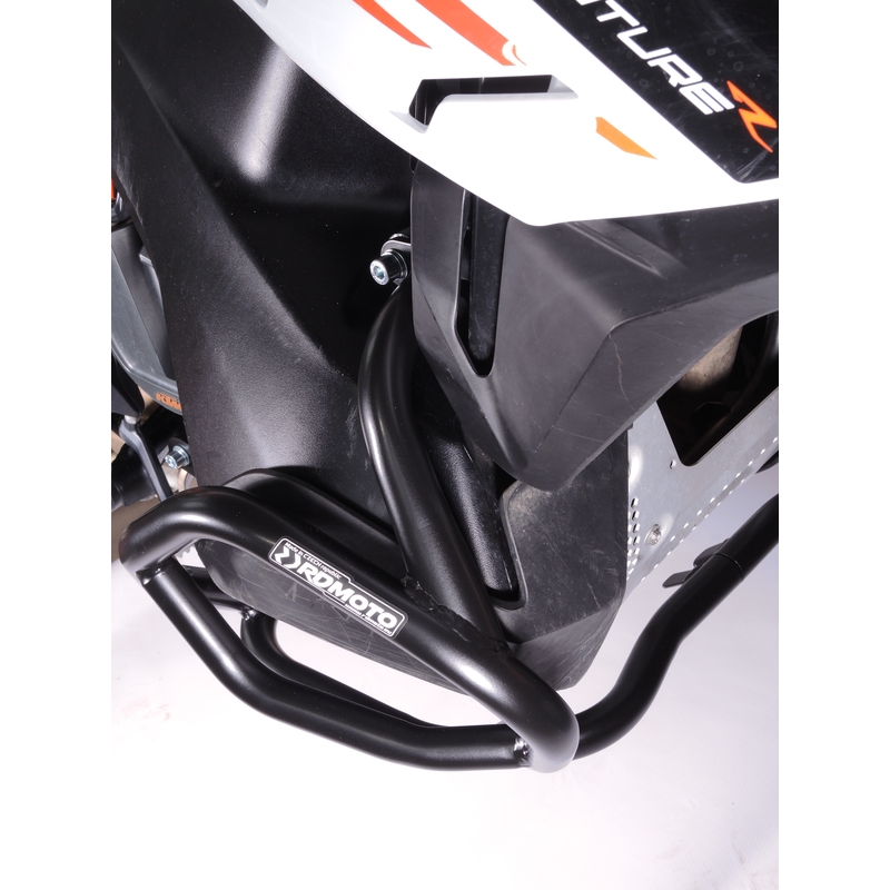 Engine guards RDMOTO matt black coborat pentru KTM Adventure 790 / R 2019-2020, KTM Adventure 890 /R/L 2021-2023