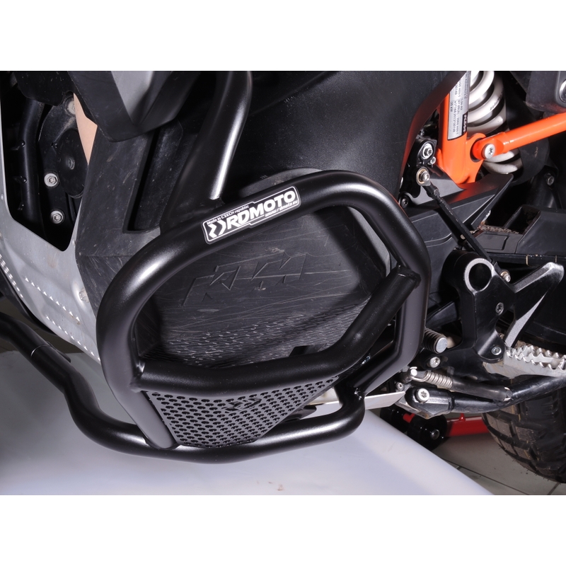 Engine guards RDMOTO matt black coborat pentru KTM Adventure 790 / R 2019-2020, KTM Adventure 890 /R/L 2021-2023