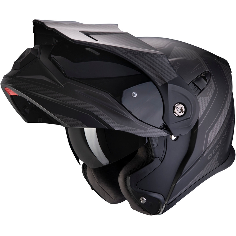 Flip-up casca enduro Scorpion ADX-1 Tucson negru lichidare
