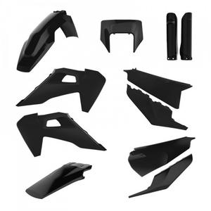 Kit plastice POLISPORT 91125 enduro Negru