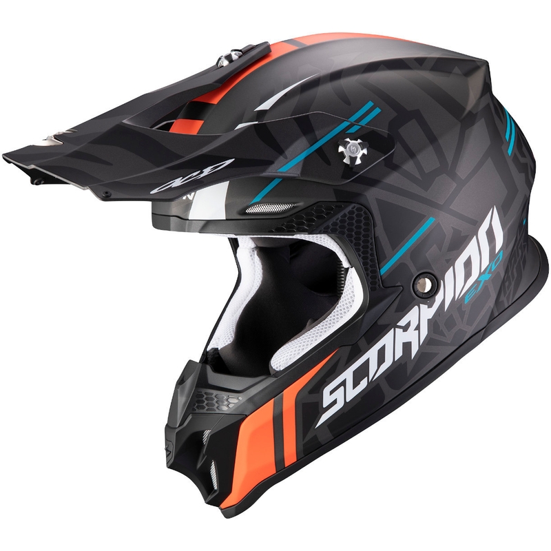 Casca de motocross Scorpion VX-16 Air Replica Anul II lichidare