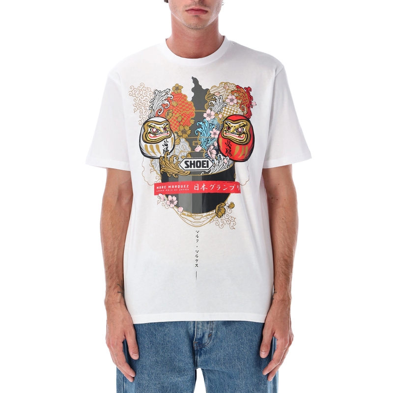 Tricou Ducati Marc Marquez MM93 Japonia 2025 alb