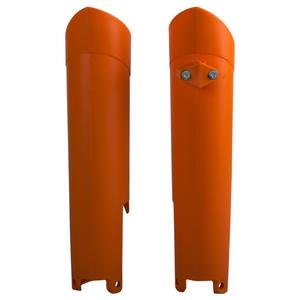 Fork guards POLISPORT (pereche) orange KTM