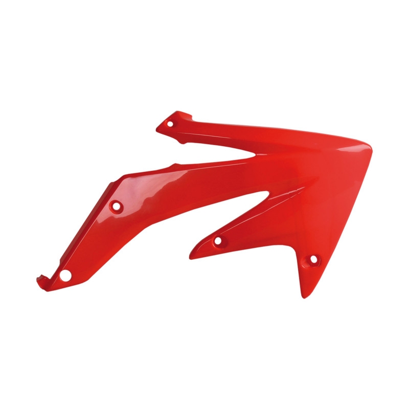 Radiator scoops POLISPORT (pereche) red CR 04 pentru HONDA CRF 450 R 2005-2008