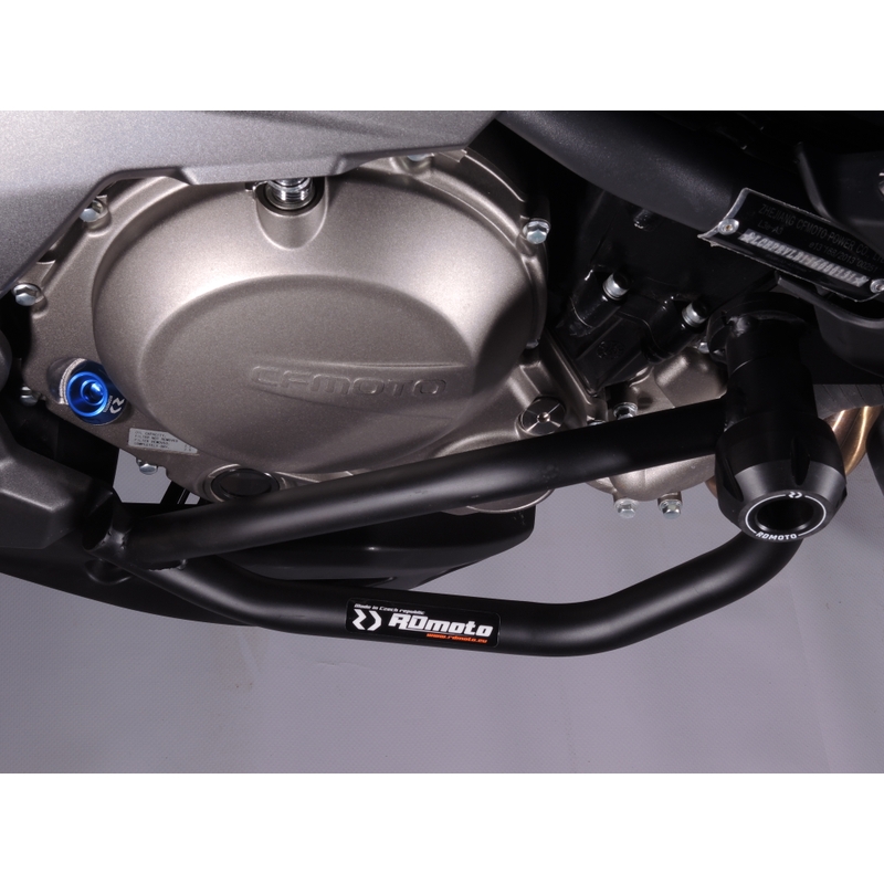 Engine guards RDMOTO matt black pentru CFMOTO 650 NK 2020-2023