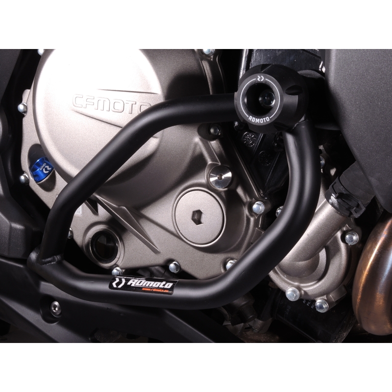 Engine guards RDMOTO matt black pentru CFMOTO 650 NK 2020-2023