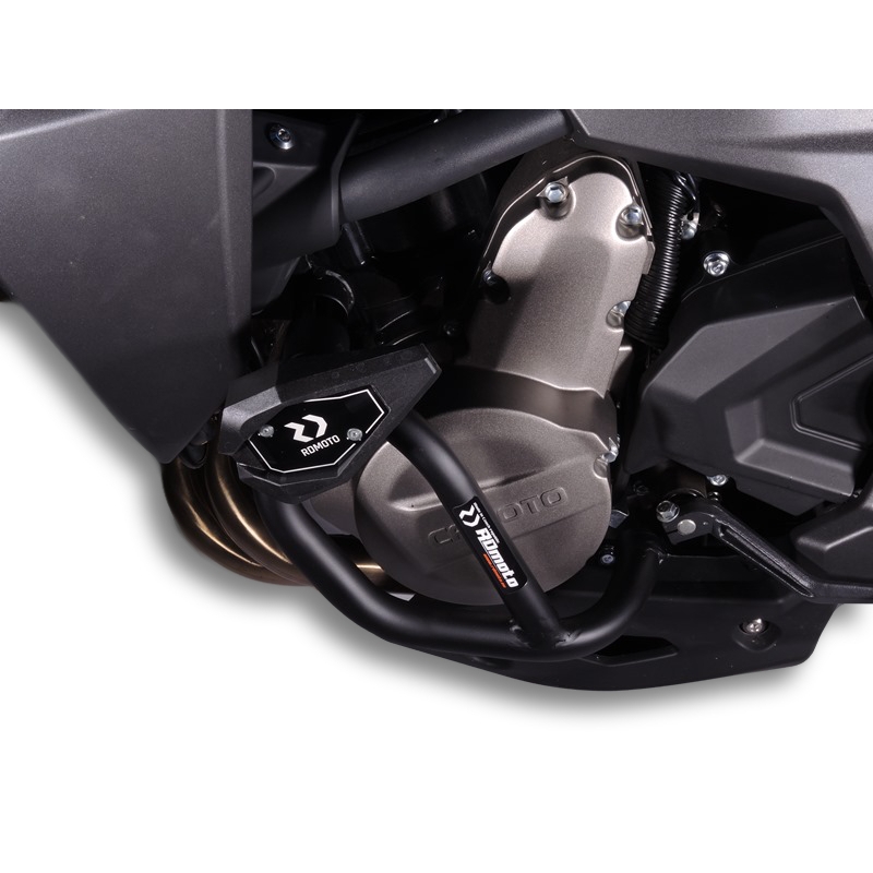 Engine guards RDMOTO matt black pentru CFMOTO 650 NK 2020-2023