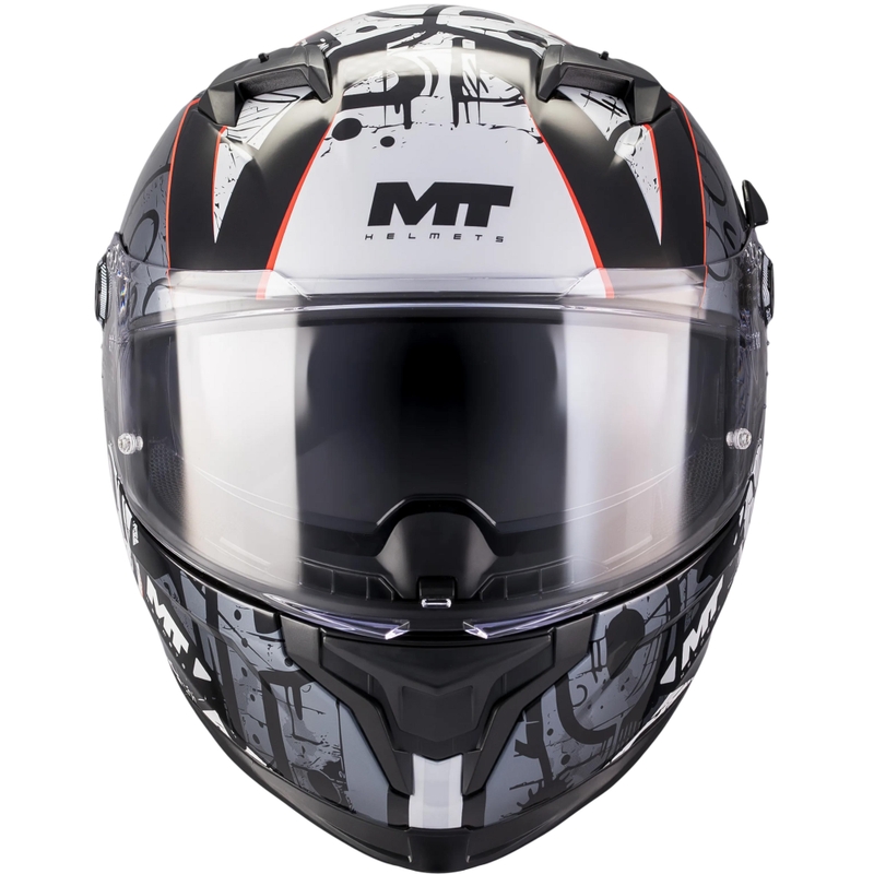 Cască integrală pentru motocicletă MT Braker SV Blackboard B0 negru-gri