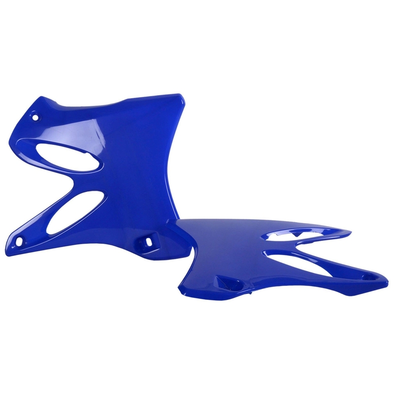 Radiator scoops POLISPORT (pereche) blue Yam 98 pentru YAMAHA YZ 125 2002-2014, YAMAHA YZ 250 2002-2014