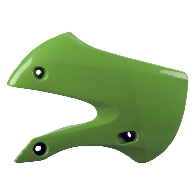 Radiator scoops POLISPORT (pereche) green 05 pentru KAWASAKI KX 65 2000-2026, KAWASAKI KLX 110 (R) 2002-2009