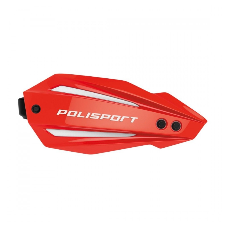 Handguard POLISPORT BULLIT FWA with universal mounting kit Red CR04