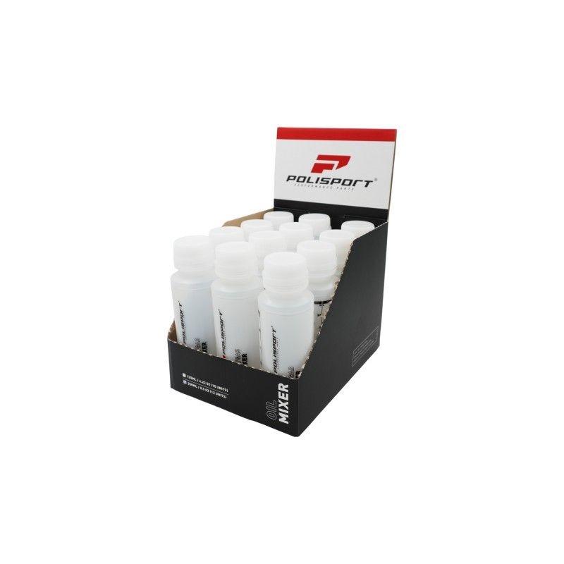 Oil mixer POLISPORT PROOCTANE 250ml (set 10) Transparent