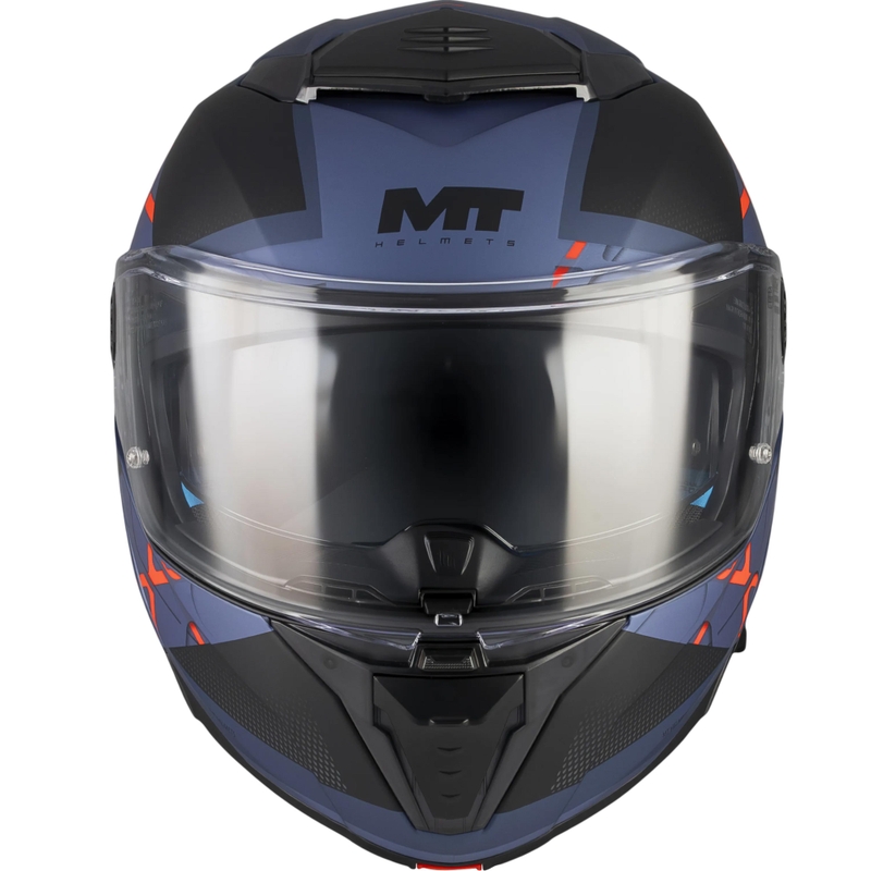 Cască de motocicletă pliabilă MT Atom 2 SV Change C17 negru mat-albastru