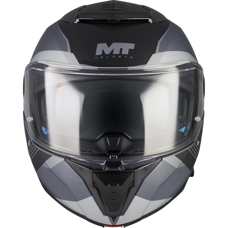 Cască de motocicletă pliabilă MT Atom 2 SV Kaster C2 negru mat-gri