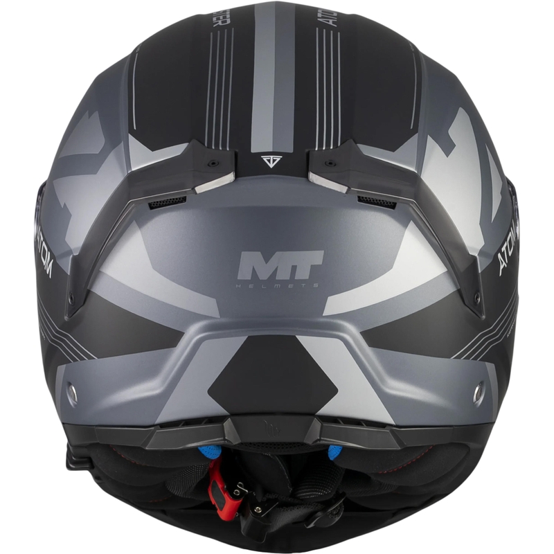 Cască de motocicletă pliabilă MT Atom 2 SV Kaster C2 negru mat-gri