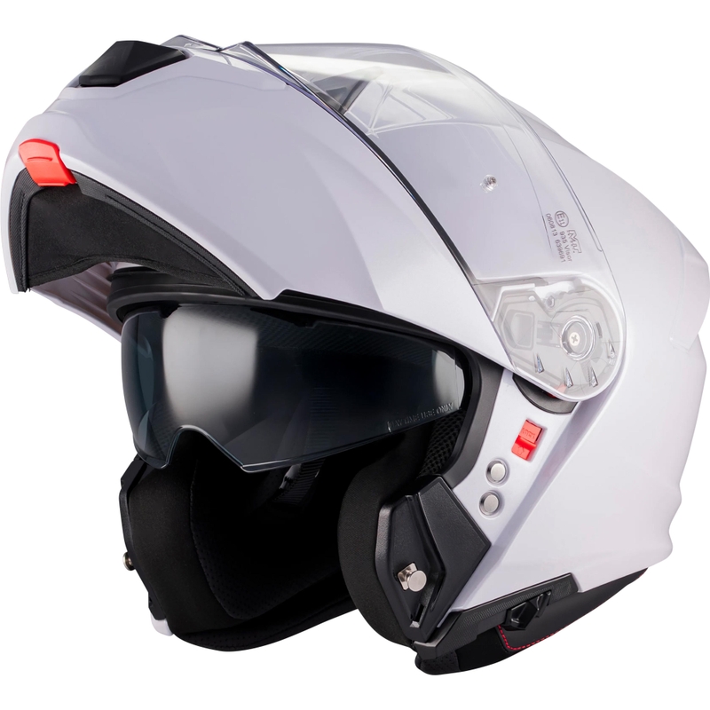 Cască de motocicletă pliabilă MT Genesis R SV A0 albă