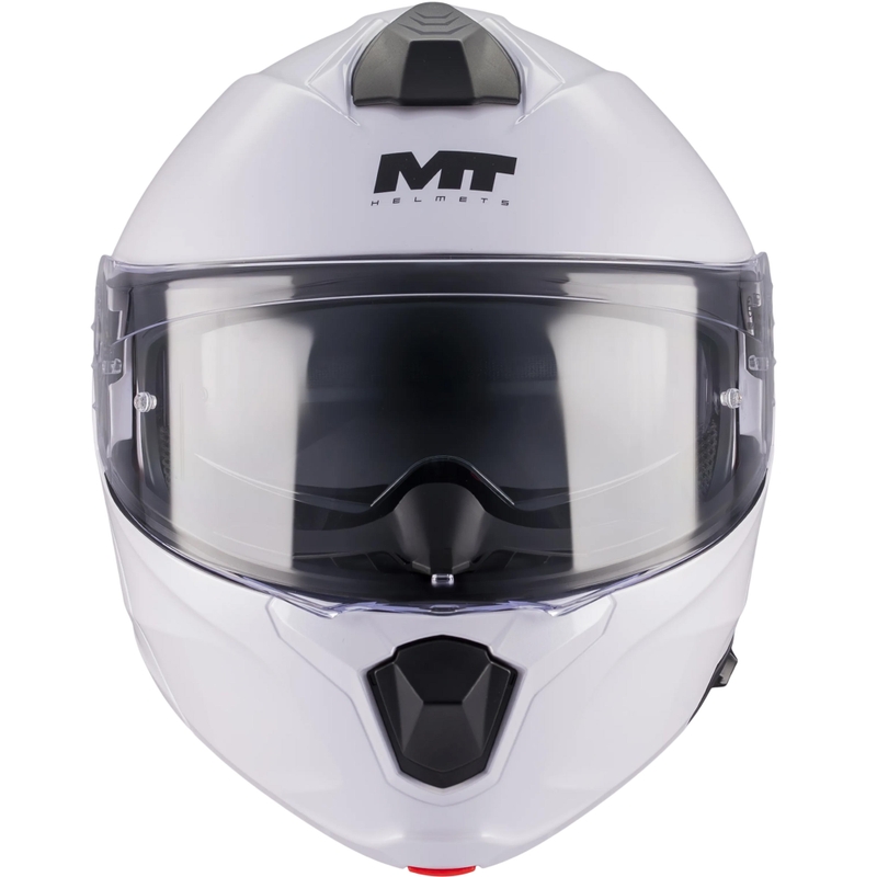 Cască de motocicletă pliabilă MT Genesis R SV A0 albă