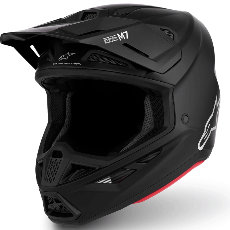 Motokrosová helma Alpinestars Supertech S-M7 Solid matná černá
