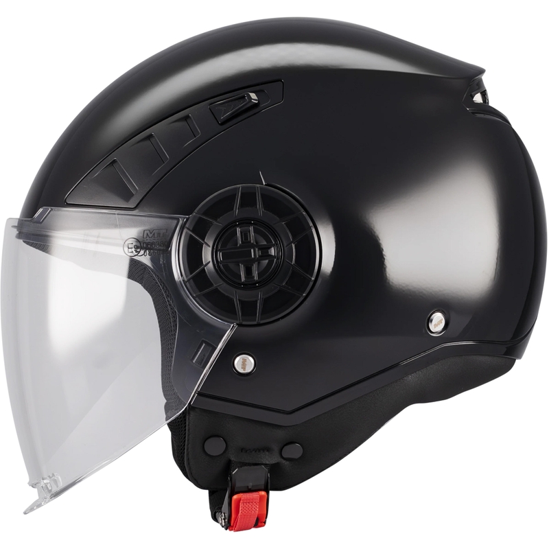 Cască de motocicletă deschisă MT Aeris Pure A1 neagră