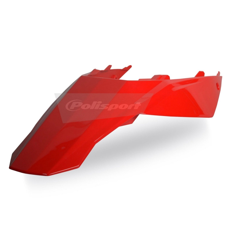 Rear Fender + Side Panels POLISPORT Rosu