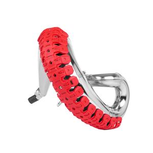 Exhaust pipe guard POLISPORT ARMADILLO Rosu