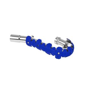 Exhaust head pipe guard POLISPORT ARMADILLO lung Albastru
