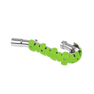 Exhaust head pipe guard POLISPORT ARMADILLO lung verde