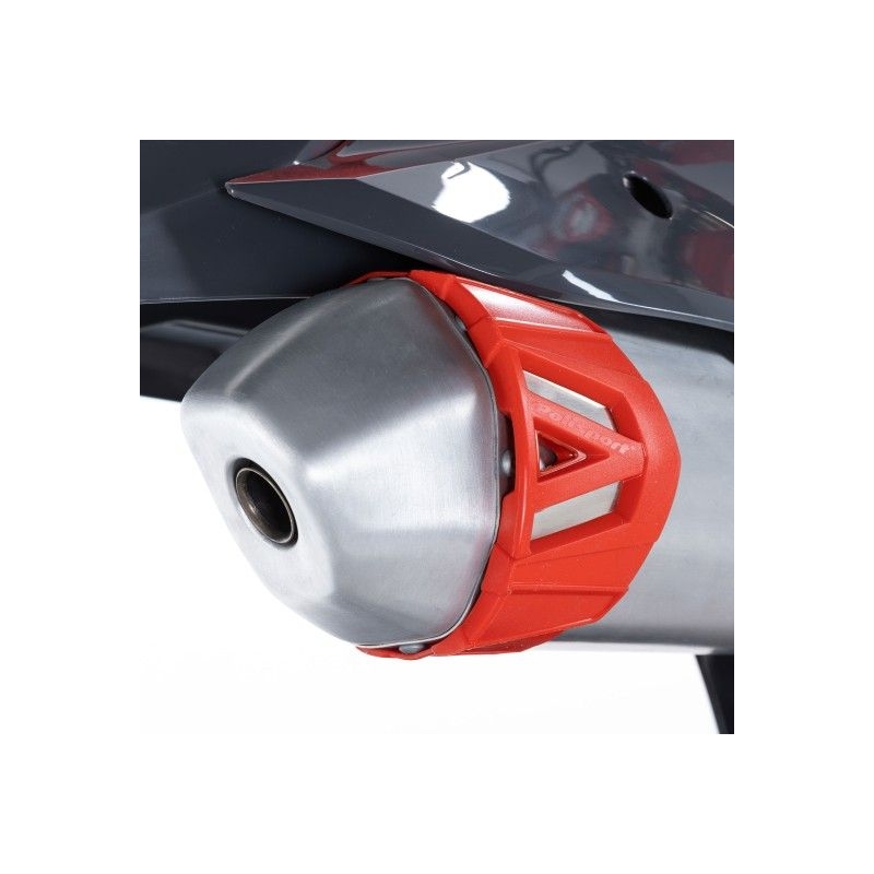 Silencer protector POLISPORT Negru 340-400mm/13.4-15.7 inch