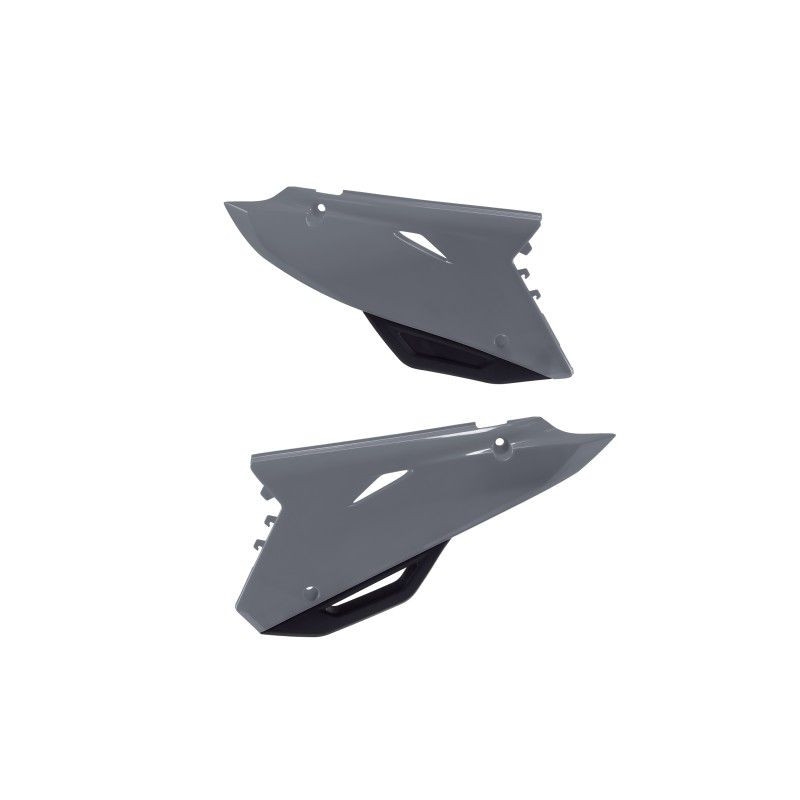 Side Panels POLISPORT restyling nardo grey pentru HONDA CR 125 R 2002-2007, HONDA CR 250 R 2002-2007
