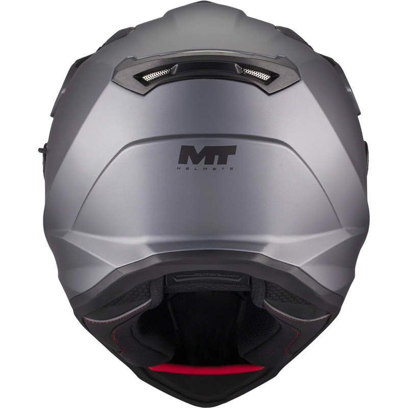 Cască de motocicletă enduro MT Track SV Pure A2 gri mat