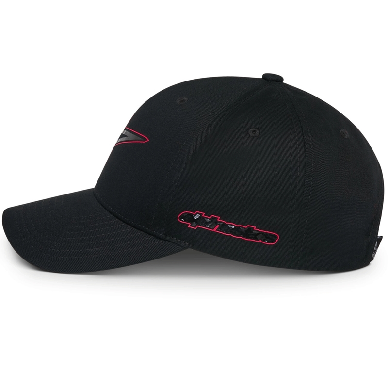 Șapcă Alpinestars din fibră de carbon neagră