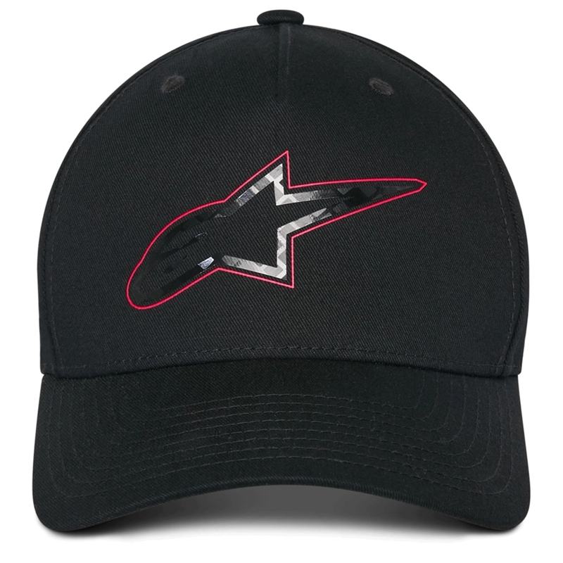 Șapcă Alpinestars din fibră de carbon neagră