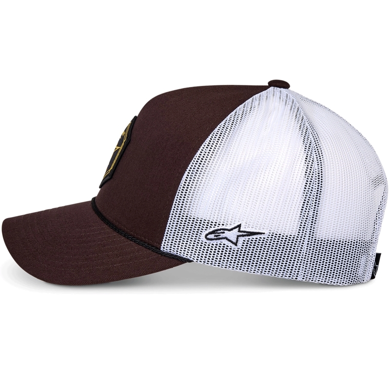 Șapcă Alpinestars Hexeon Trucker maro-alb