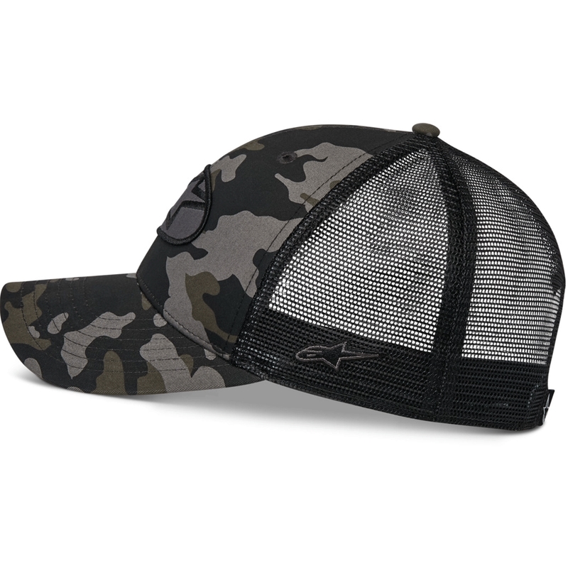 Șapcă Alpinestars Oblique Camo Trucker negru-camo-negru