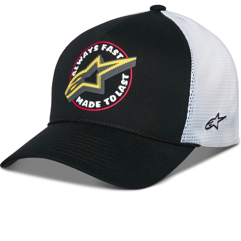 Șapcă Alpinestars Aorbit Trucker negru-alb