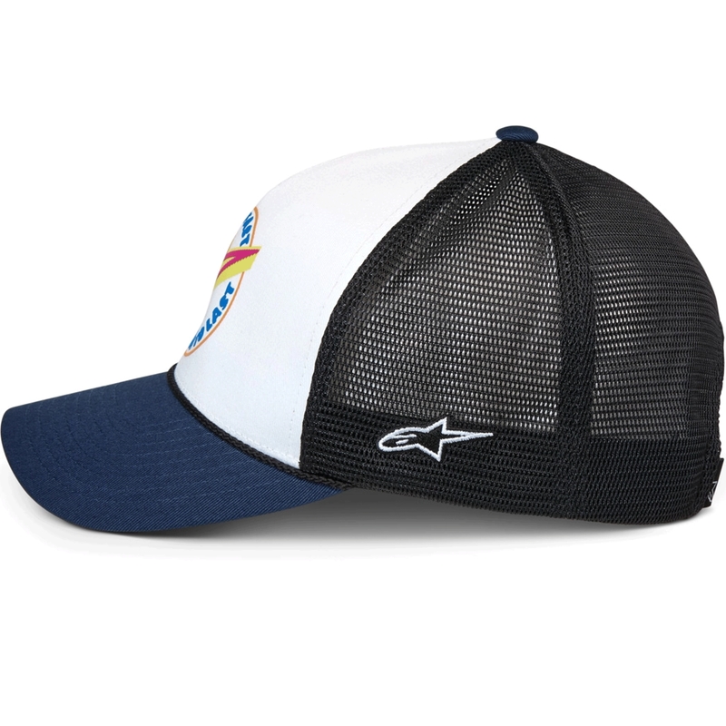 Șapcă Alpinestars Aorbit Trucker alb-albastru-negru