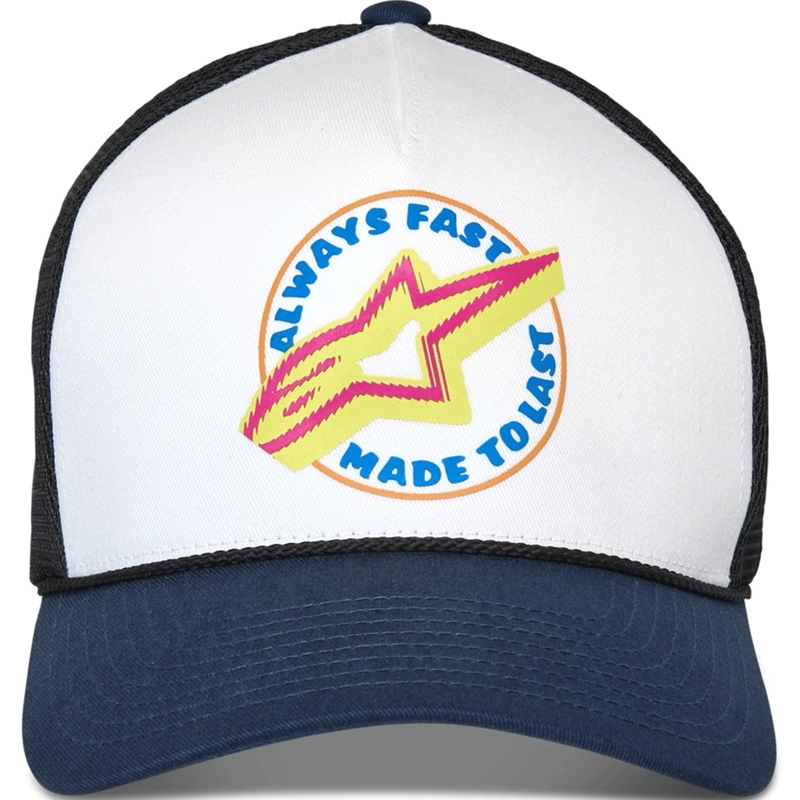 Șapcă Alpinestars Aorbit Trucker alb-albastru-negru