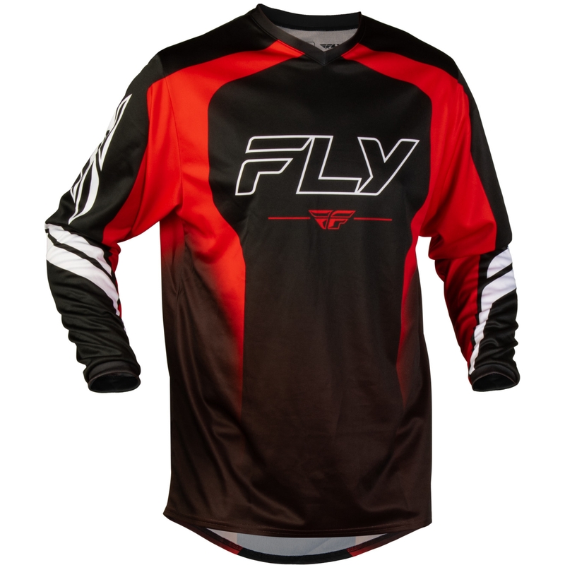 Tricou motocross FLY Racing F-16 Raze negru-roșu-alb