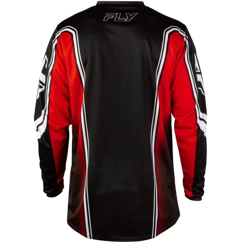 Tricou motocross FLY Racing F-16 Raze negru-roșu-alb
