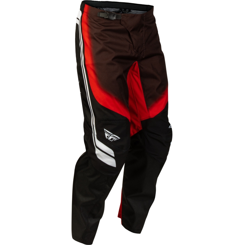 Pantaloni motocross Fly Racing F-16 Raze negru-roșu-alb