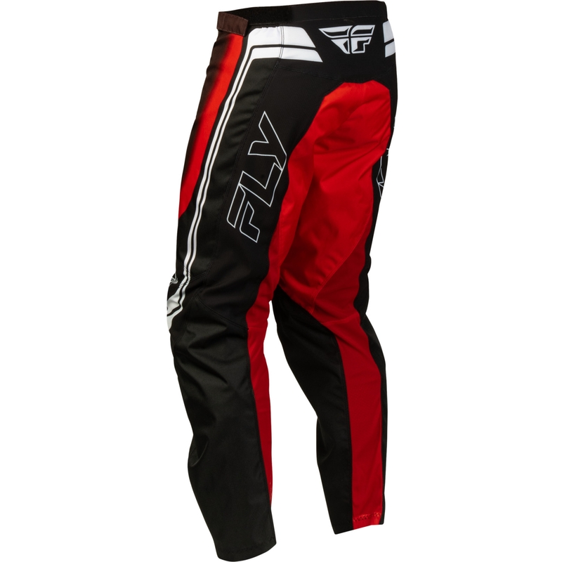 Pantaloni motocross Fly Racing F-16 Raze negru-roșu-alb