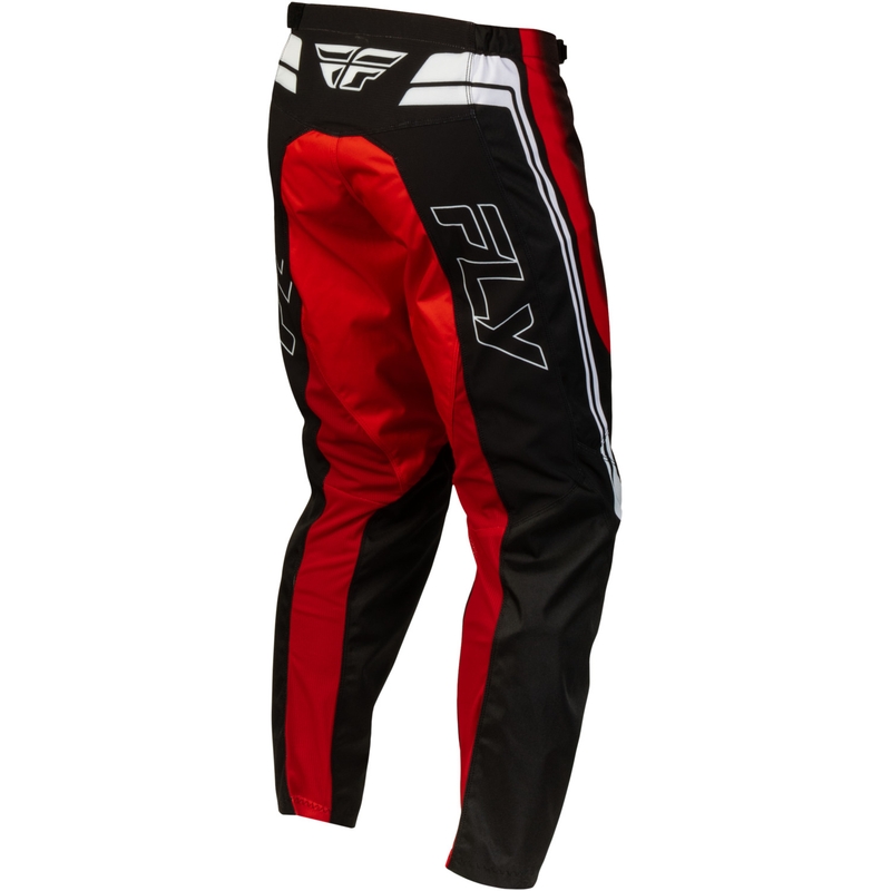Pantaloni motocross Fly Racing F-16 Raze negru-roșu-alb
