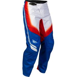 Pantaloni motocross FLY Racing F-16 Raze roșu-alb-albastru