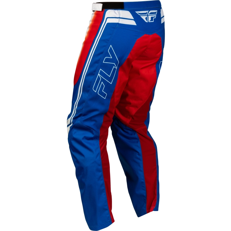 Pantaloni motocross FLY Racing F-16 Raze roșu-alb-albastru
