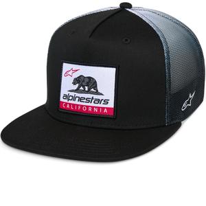 Șapcă Alpinestars Cali Gradient Trucker negru-alb