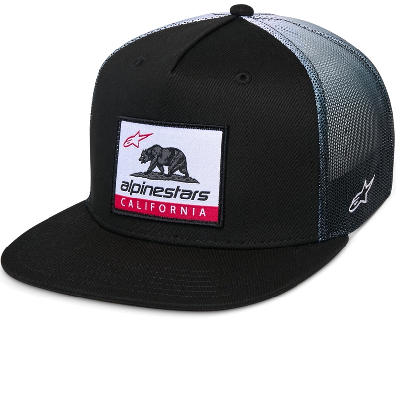 Șapcă Alpinestars Cali Gradient Trucker negru-alb